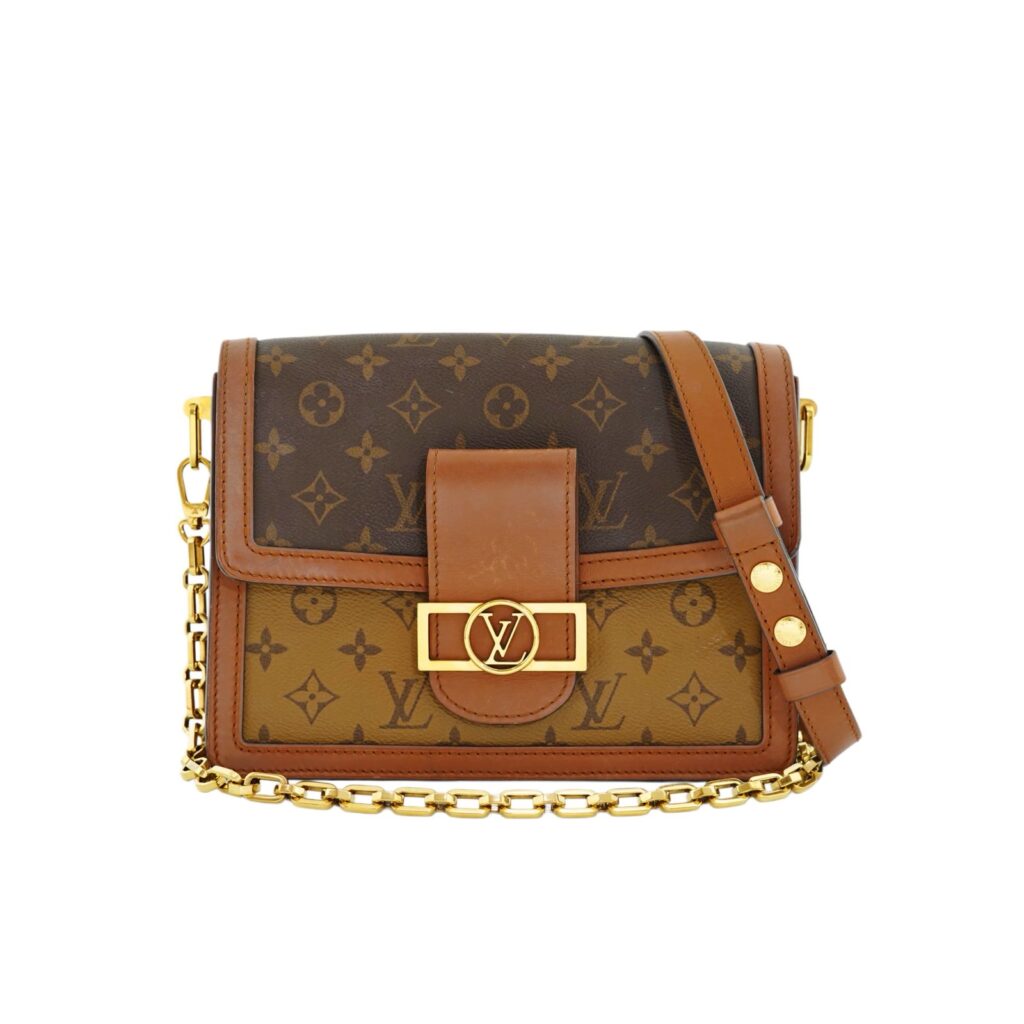Dauphine MM Monogram Reverse Gold Hardware