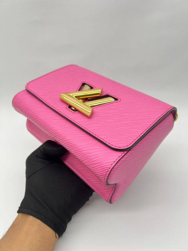 Epi Twist PM Gold Twist PM Epi Pink Gold Hardware