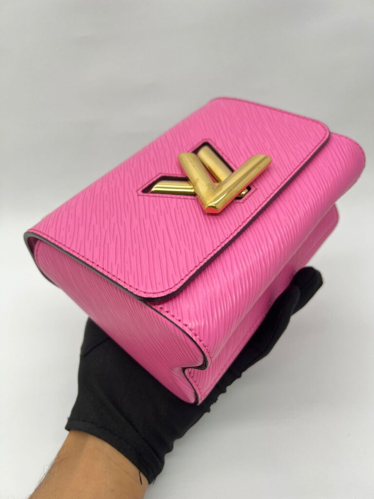 Epi Twist PM Gold Twist PM Epi Pink Gold Hardware