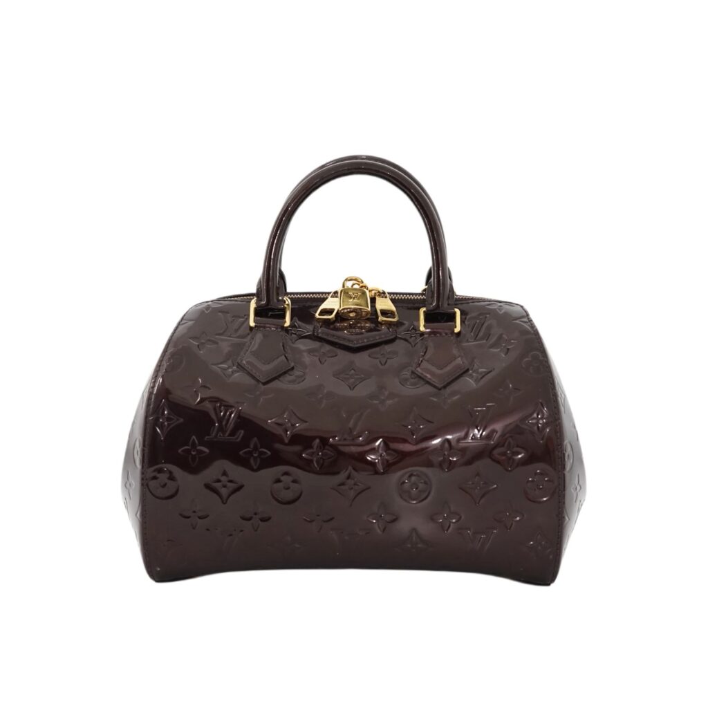 Montana Monogram Vernis Amarante Gold Hardware