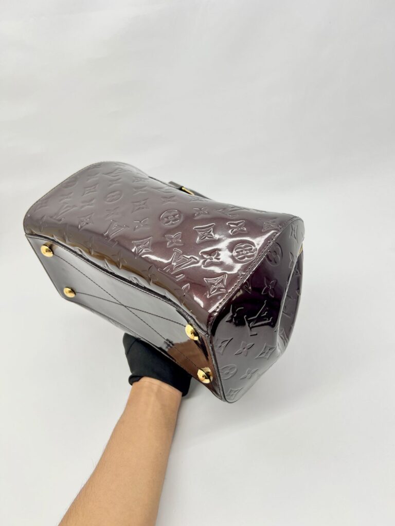 Montana Monogram Vernis Amarante Gold Hardware