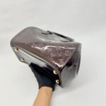 Montana Monogram Vernis Amarante Gold Hardware