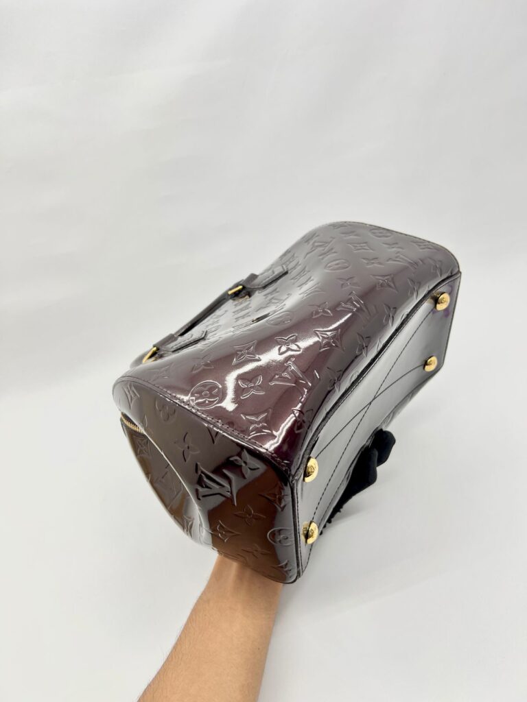 Montana Monogram Vernis Amarante Gold Hardware