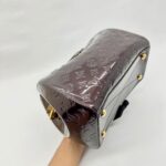 Montana Monogram Vernis Amarante Gold Hardware