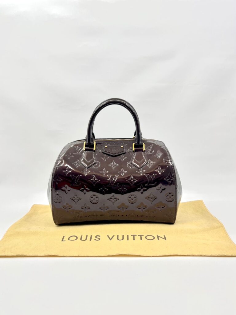 Montana Monogram Vernis Amarante Gold Hardware