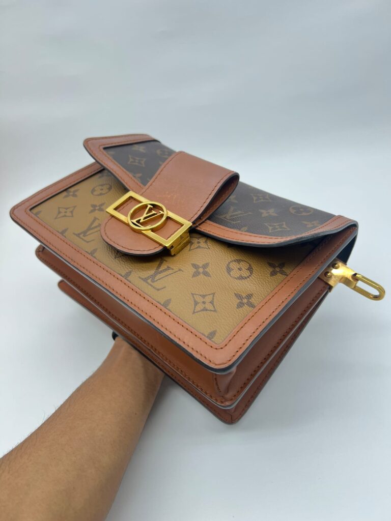 Dauphine MM Monogram Reverse Gold Hardware