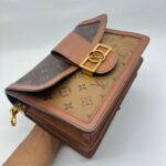 Dauphine MM Monogram Reverse Gold Hardware