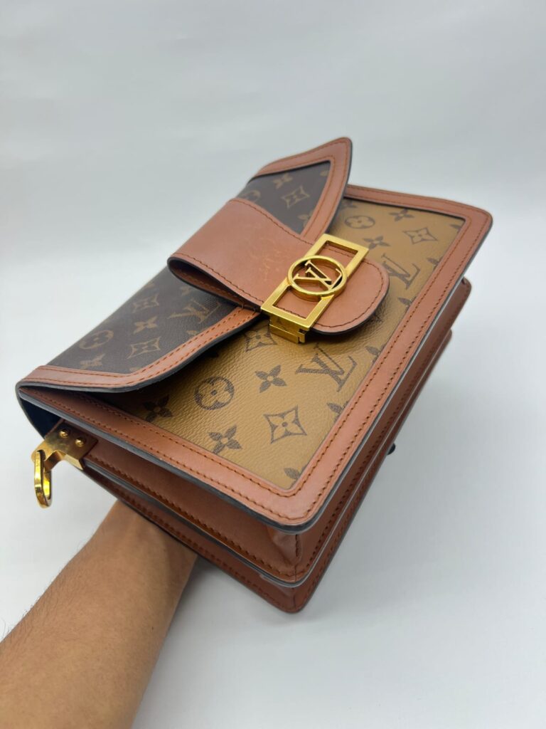 Dauphine MM Monogram Reverse Gold Hardware