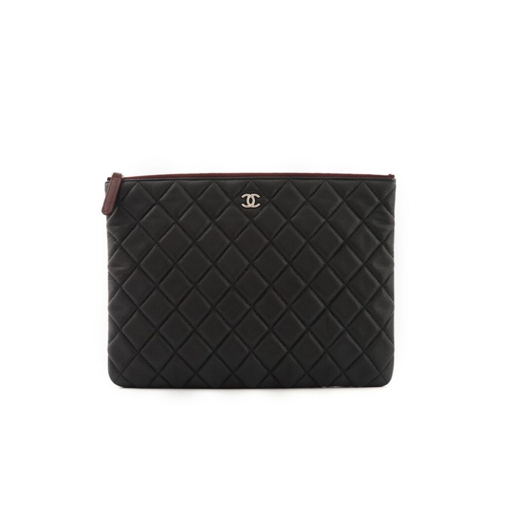 O Case Caviar Black SHW