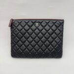 O Case Caviar Black SHW