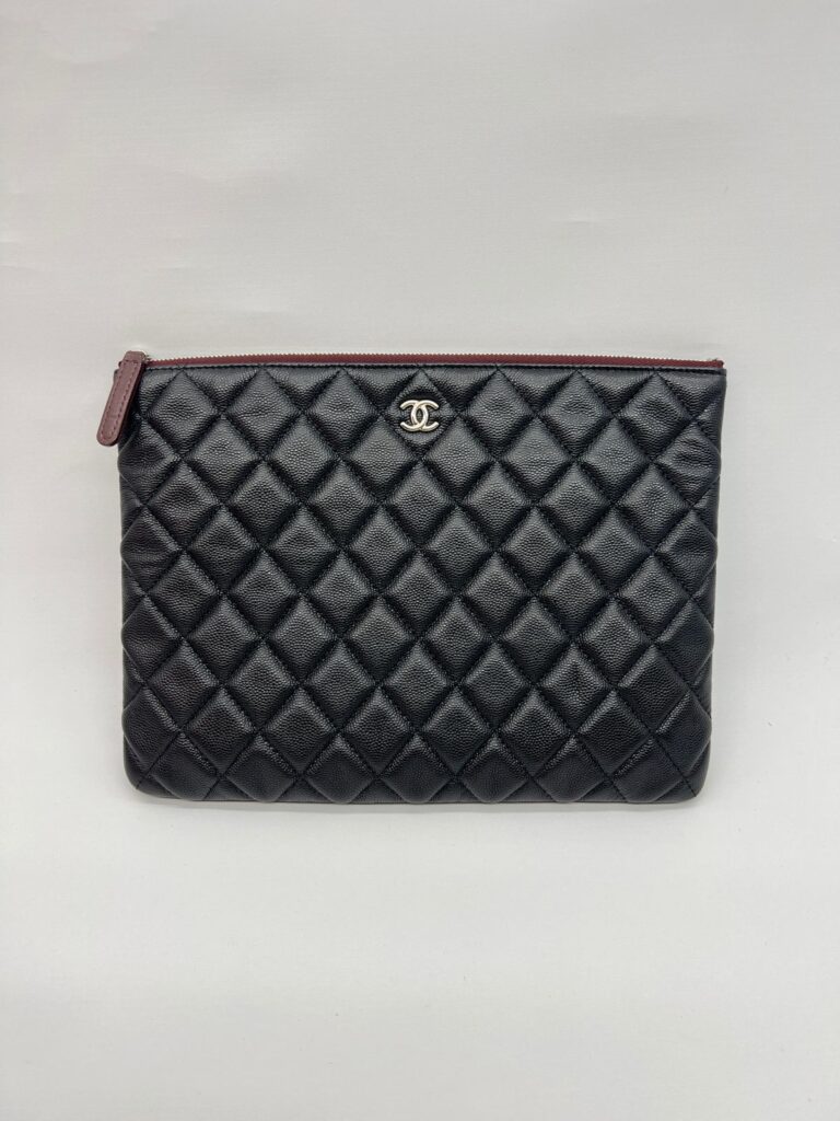 O Case Caviar Black SHW