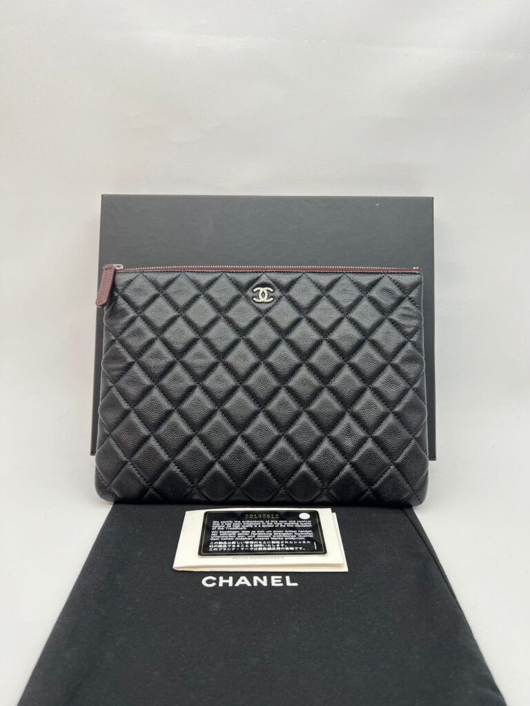 O Case Caviar Black SHW