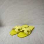 Oral Sandal Epsom Jaune