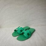 Oran Sandal Epsom Vert Pomme