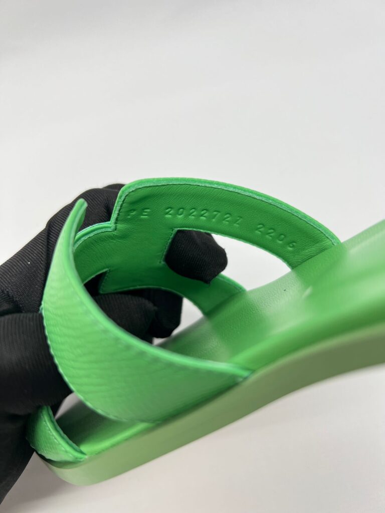 Oran Sandal Epsom Vert Pomme