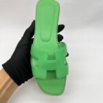 Oran Sandal Epsom Vert Pomme