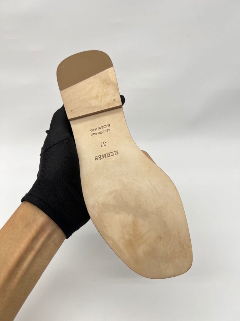 Oral Sandal Epsom Beige Perlino