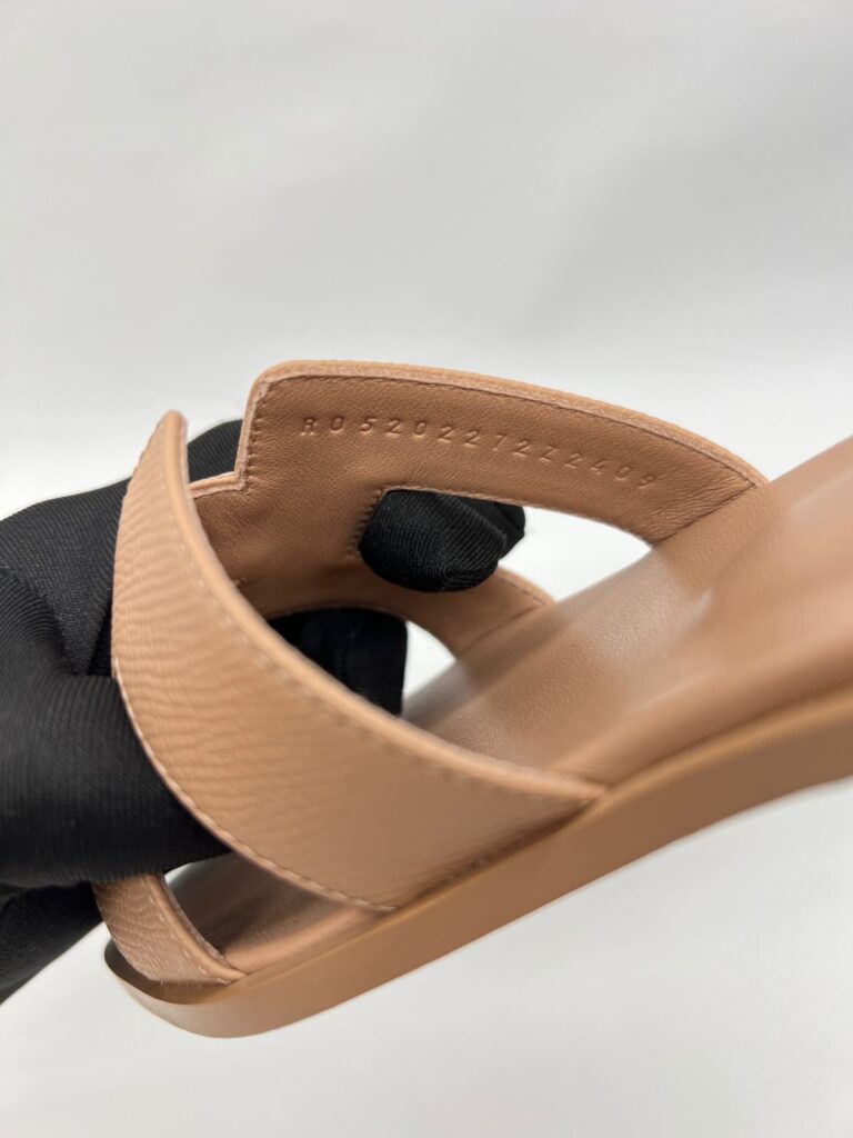 Oral Sandal Epsom Beige Perlino