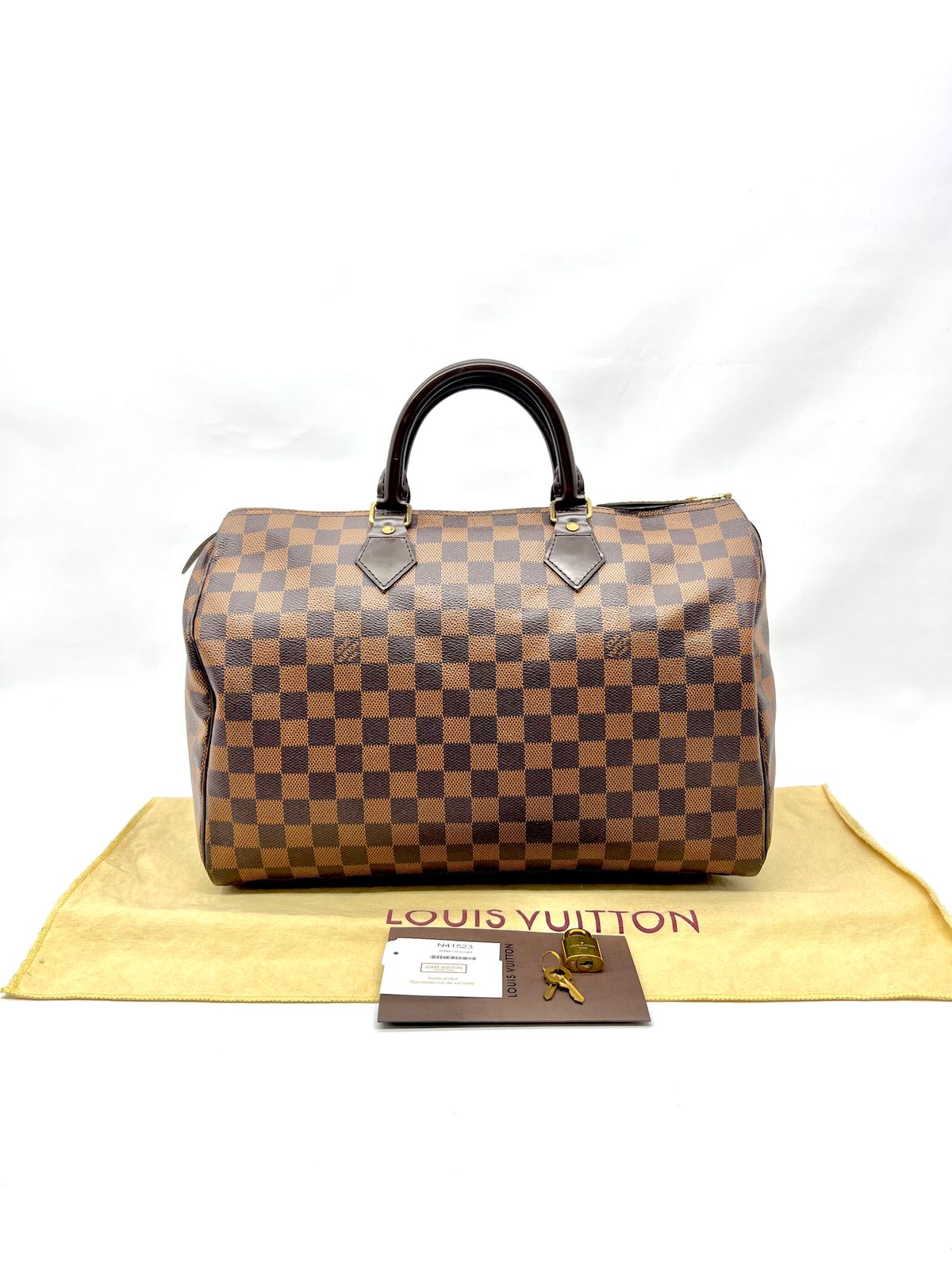 Speedy 35 Damier Ebene GHW