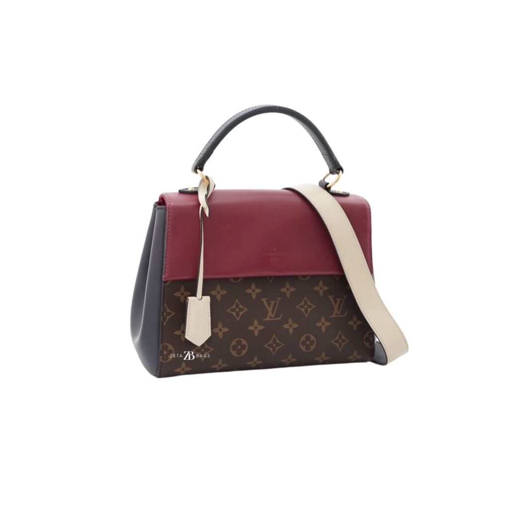 Cluny BB Monogram Red Blue Creme GHW