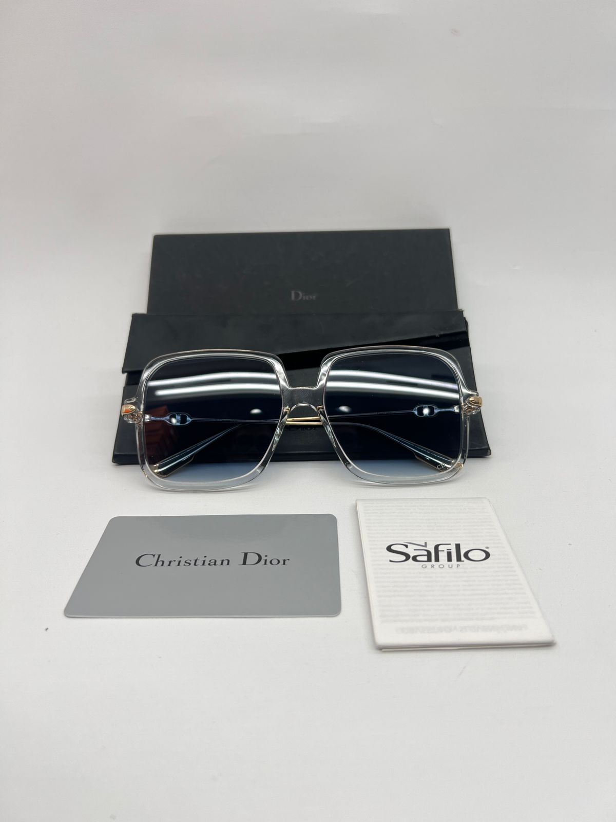 Dior Link 1 Gradient Blue Lens / Gold