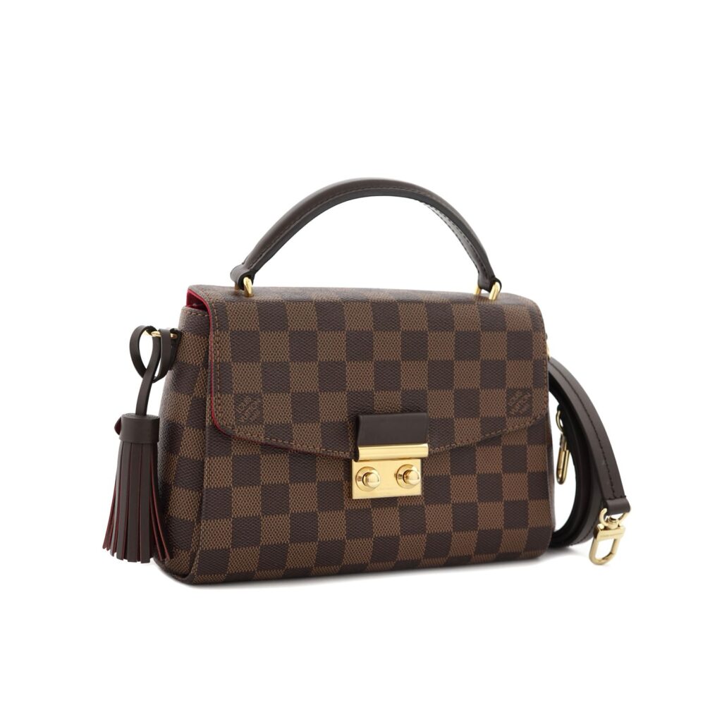 Croisette Damier Ebene GHW