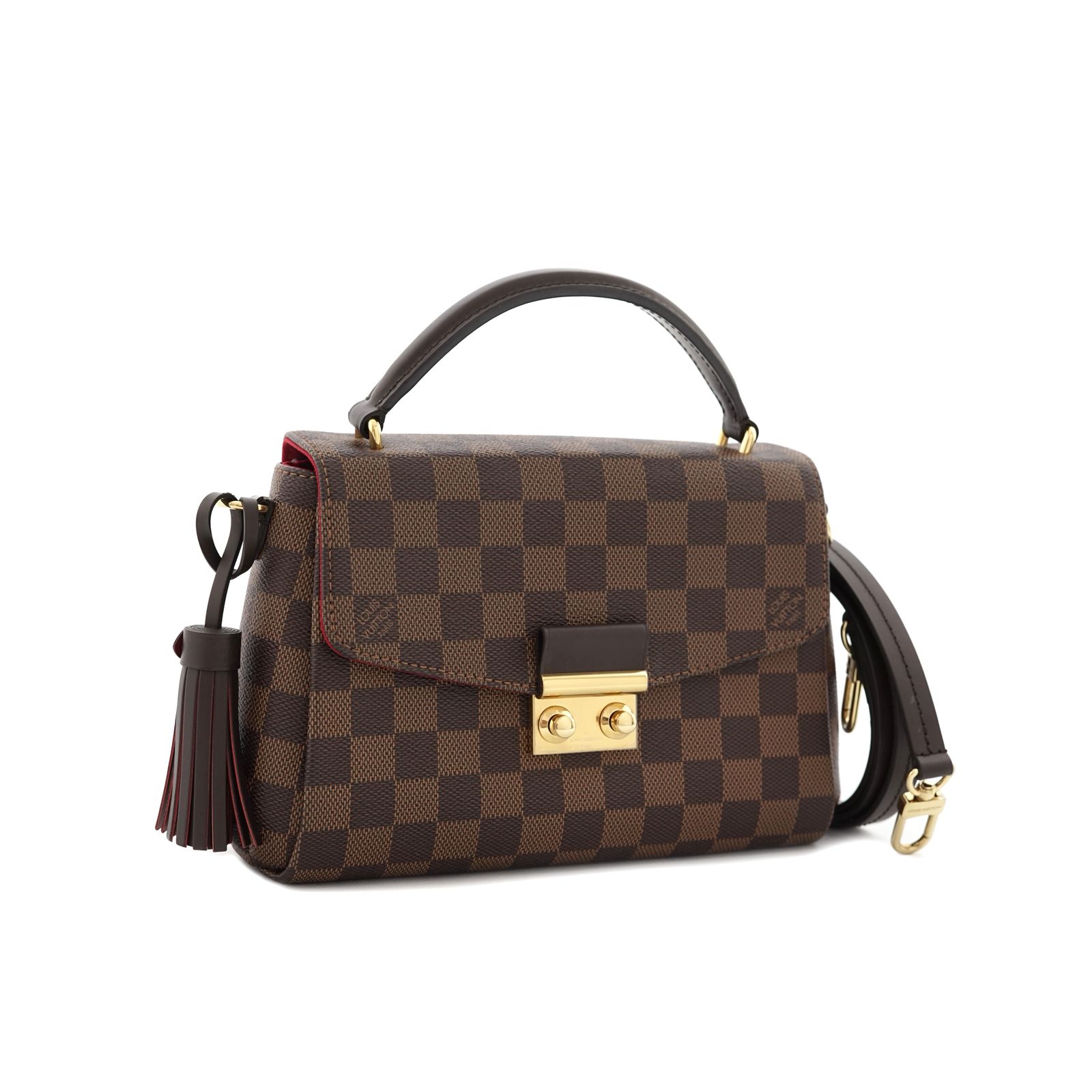 Croisette Damier Ebene GHW