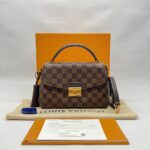 Croisette Damier Ebene GHW