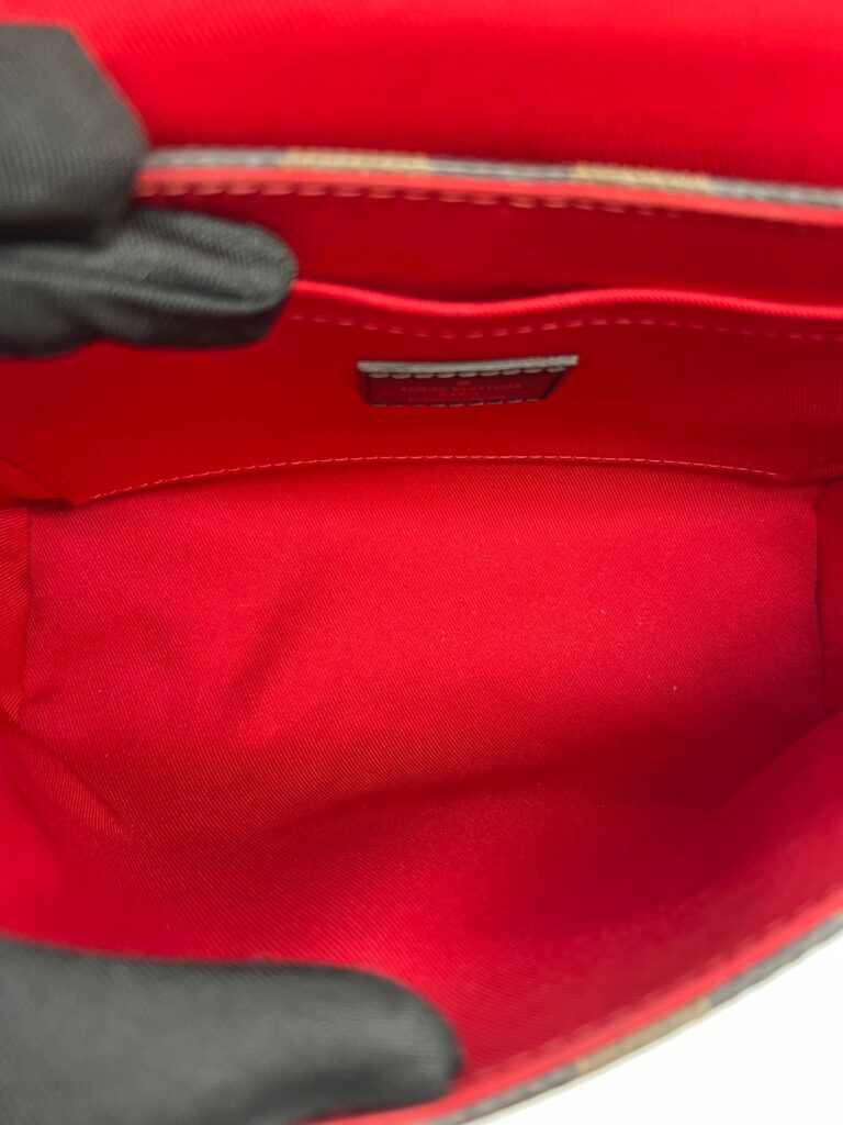 Croisette Damier Ebene GHW