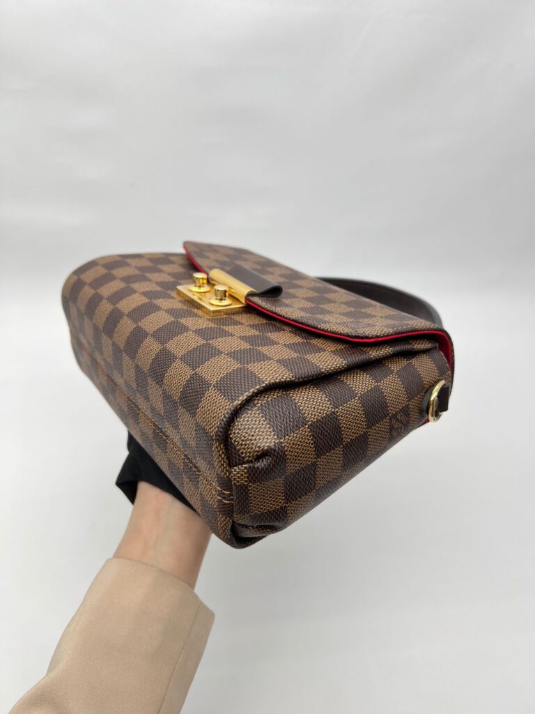 Croisette Damier Ebene GHW