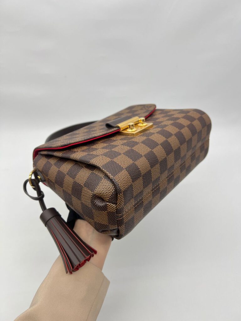 Croisette Damier Ebene GHW