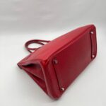Birkin 25 Epsom Rouge Casaque PHW
