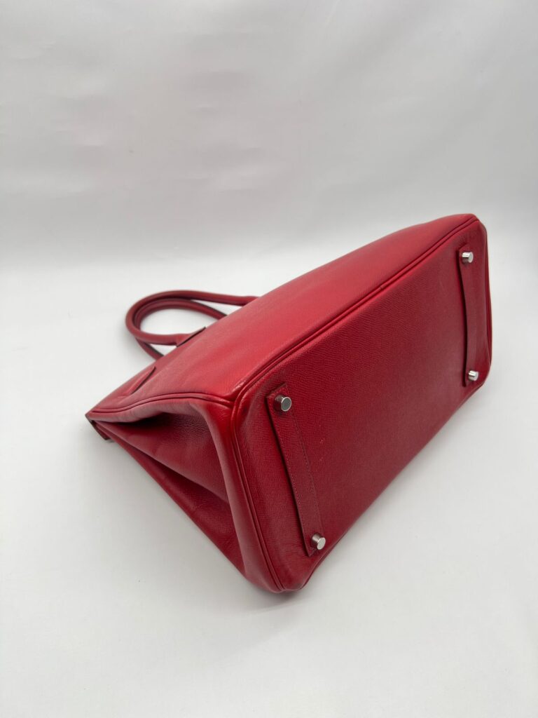 Birkin 25 Epsom Rouge Casaque PHW
