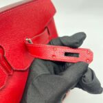 Birkin 25 Epsom Rouge Casaque PHW