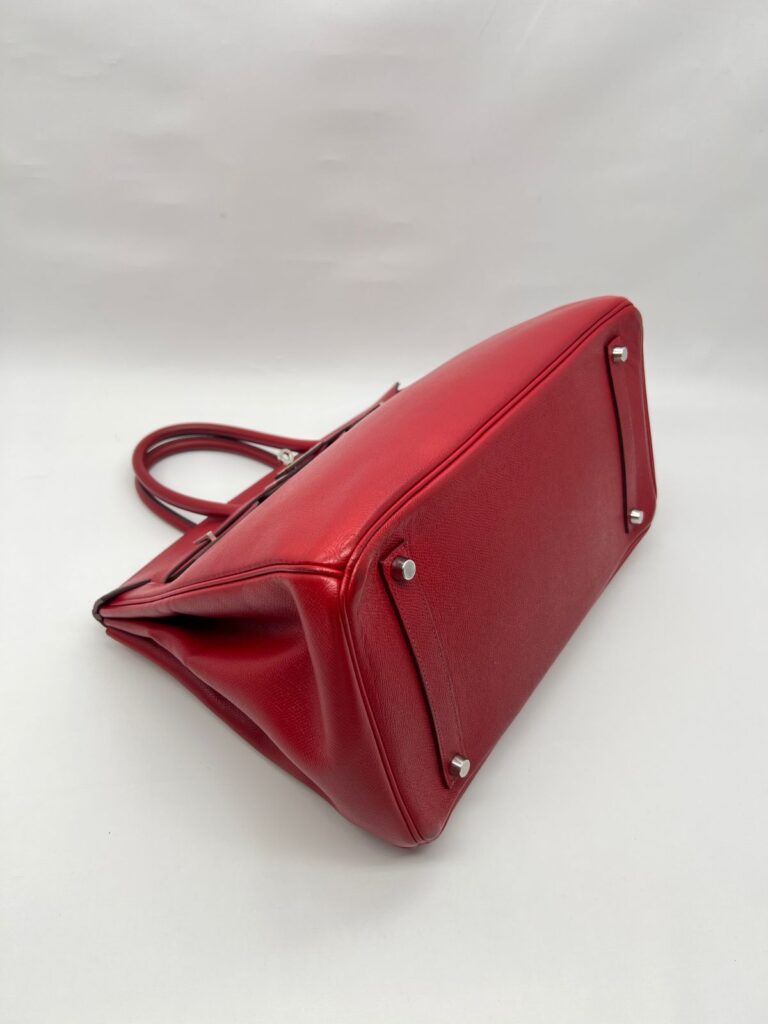 Birkin 25 Epsom Rouge Casaque PHW