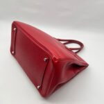 Birkin 25 Epsom Rouge Casaque PHW
