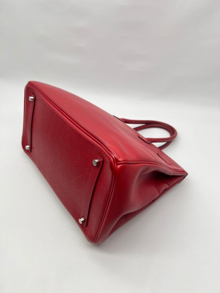 Birkin 25 Epsom Rouge Casaque PHW