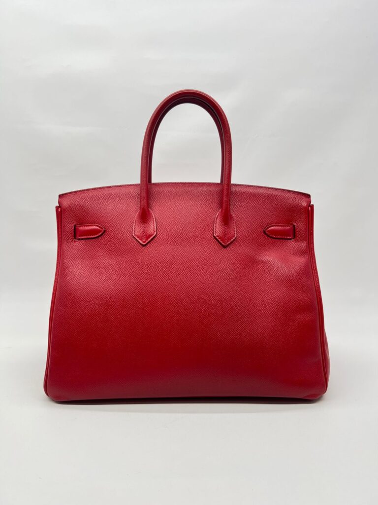 Birkin 25 Epsom Rouge Casaque PHW
