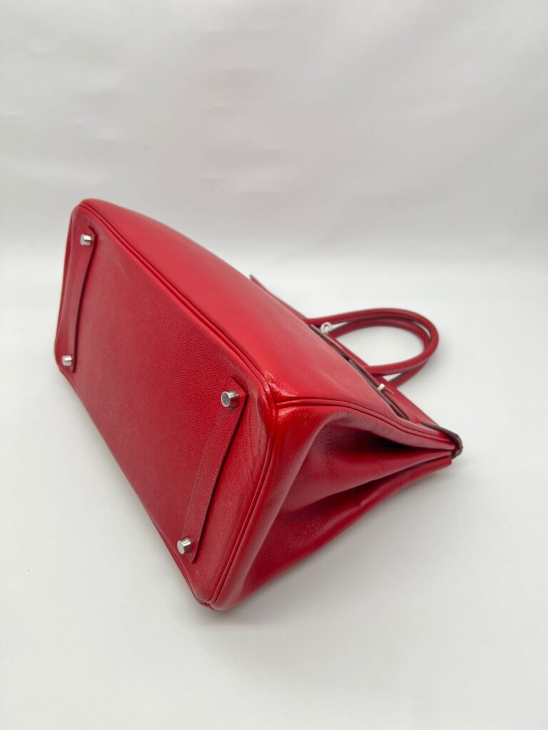 Birkin 25 Epsom Rouge Casaque PHW