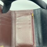 Classic Trifold Compact Caviar Black GHW