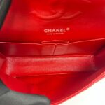 Medium Classic D Flap Caviar Red SHW