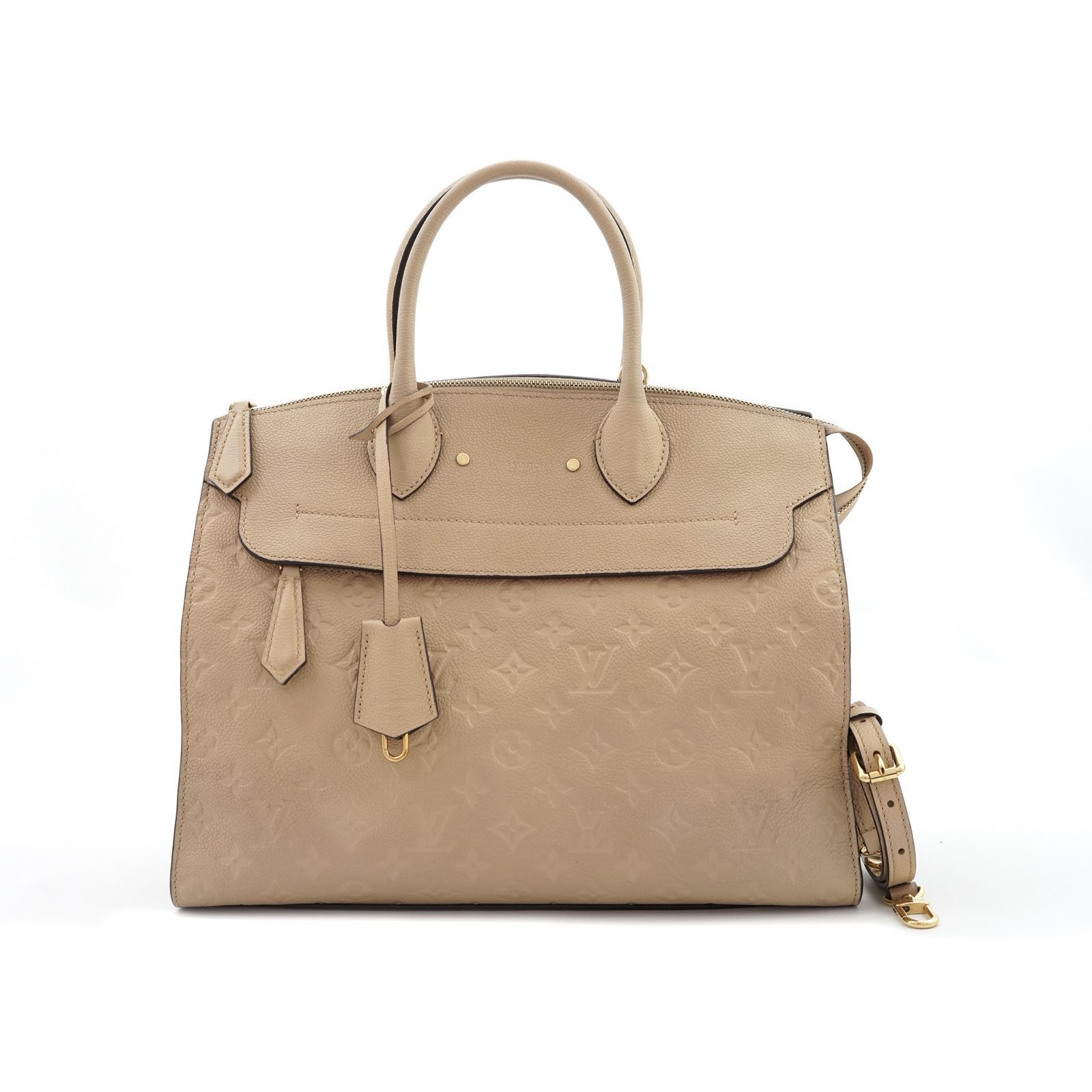 Pont Neuf GM Monogram Empreinte Dune GHW