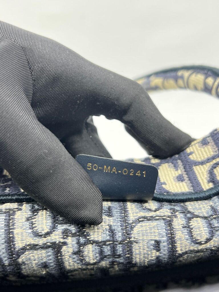 Medium Book Tote Blue Oblique