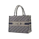 Medium Book Tote Blue Oblique