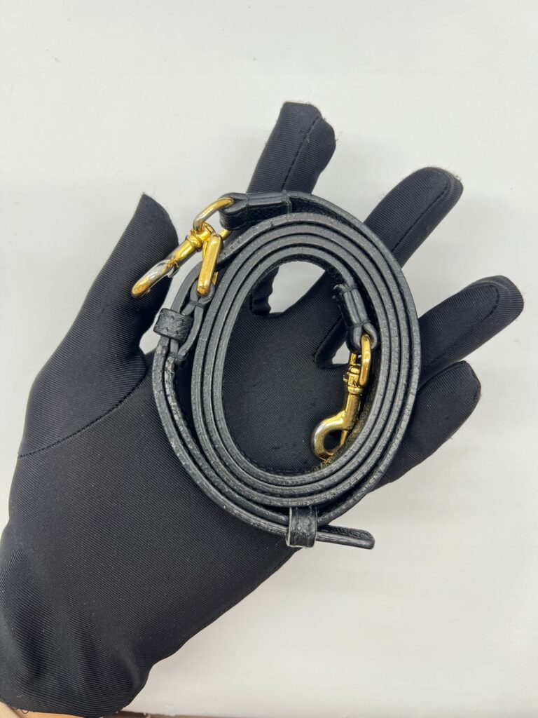 Caro Double Pouch Black GHW