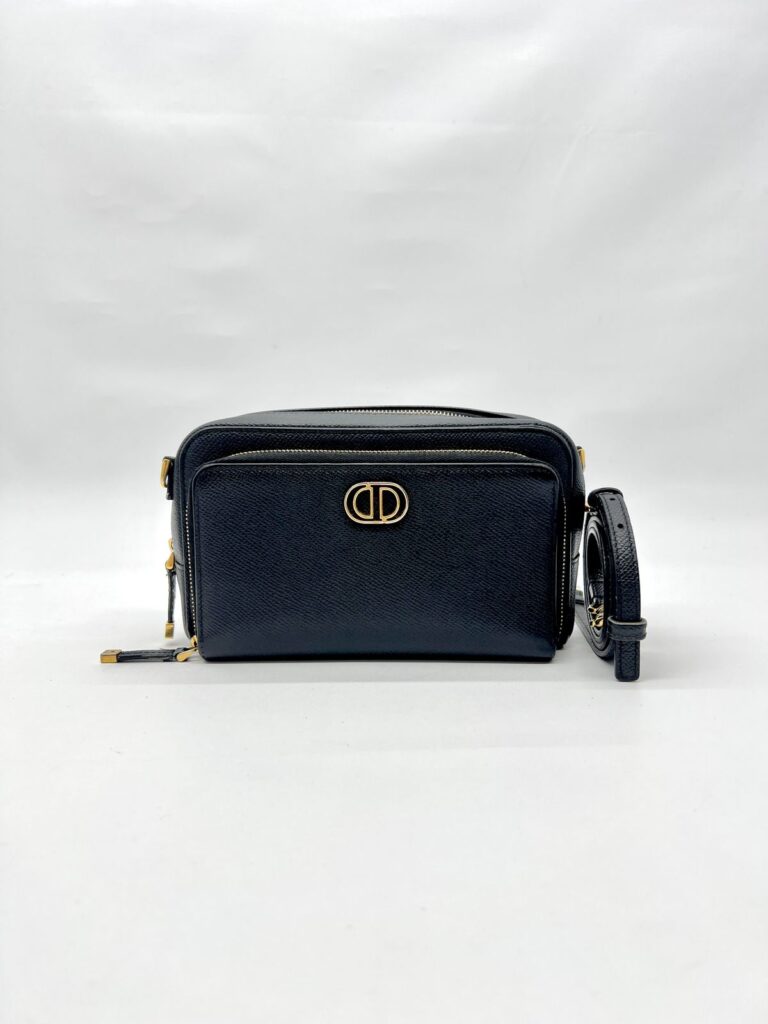 Caro Double Pouch Black GHW