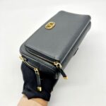 Caro Double Pouch Black GHW