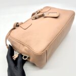 Bauletto Zip Vitello Daino Cammeo Rosa