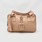Bauletto Zip Vitello Daino Cammeo Rosa
