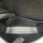 Triomphe Shoulder Bag Black GHW